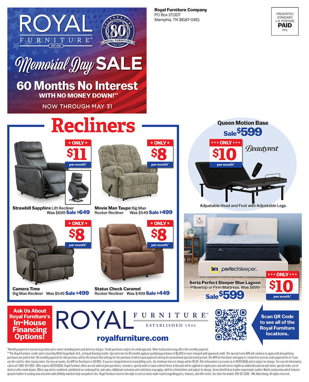 Memorial Day Sale 2026 at Royal Furniture page 8 of 8