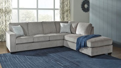 Altari Smoke 2 Piece Sectional model number 8721417 and 8721466