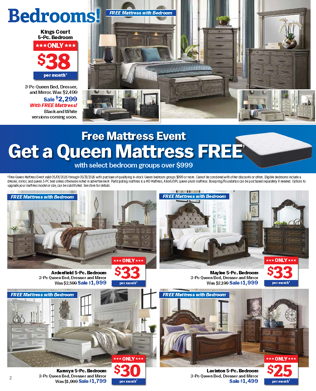 Memorial Day Sale 2026 at Royal Furniture page 2 of 8