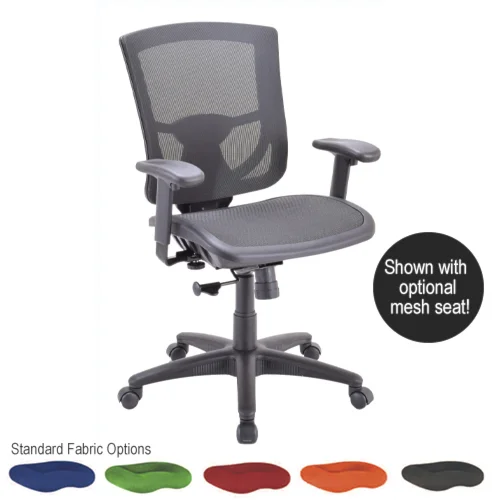 Mid-Back Task Chair • 25.5"w x 25.24"d x 37.5-41"h