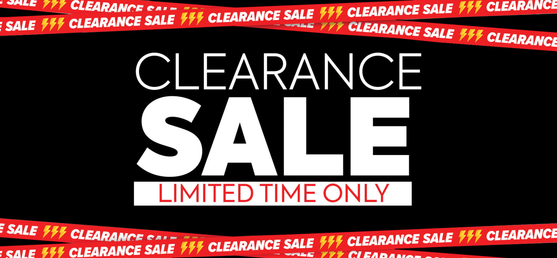 Save 10% on Clearance