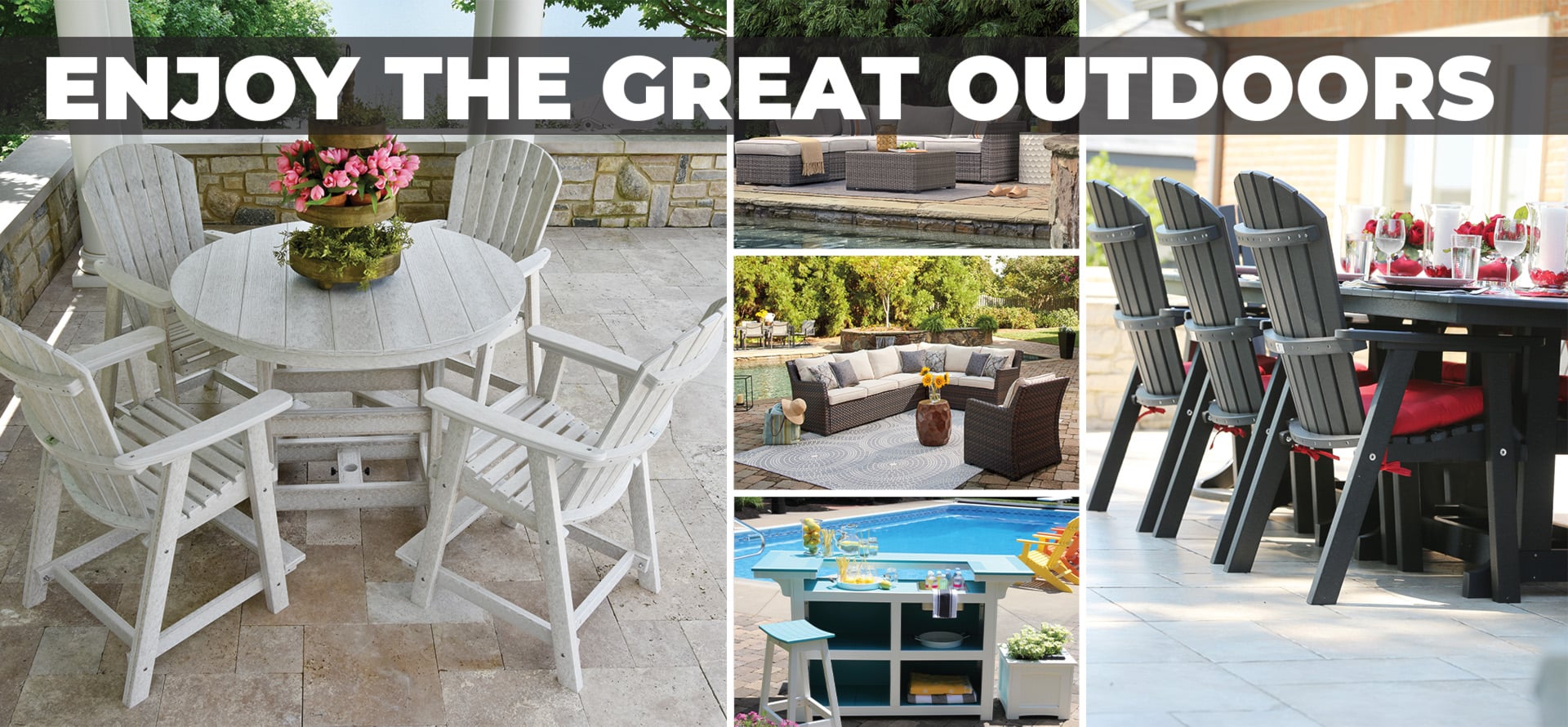 Outdoor Furniture Available Now!