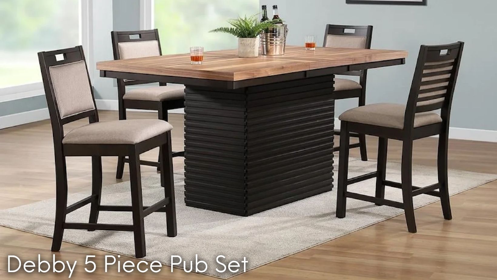 Debby small space online 3 piece dining set