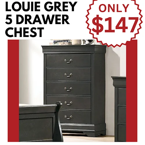 LOUIE GREY CHEST