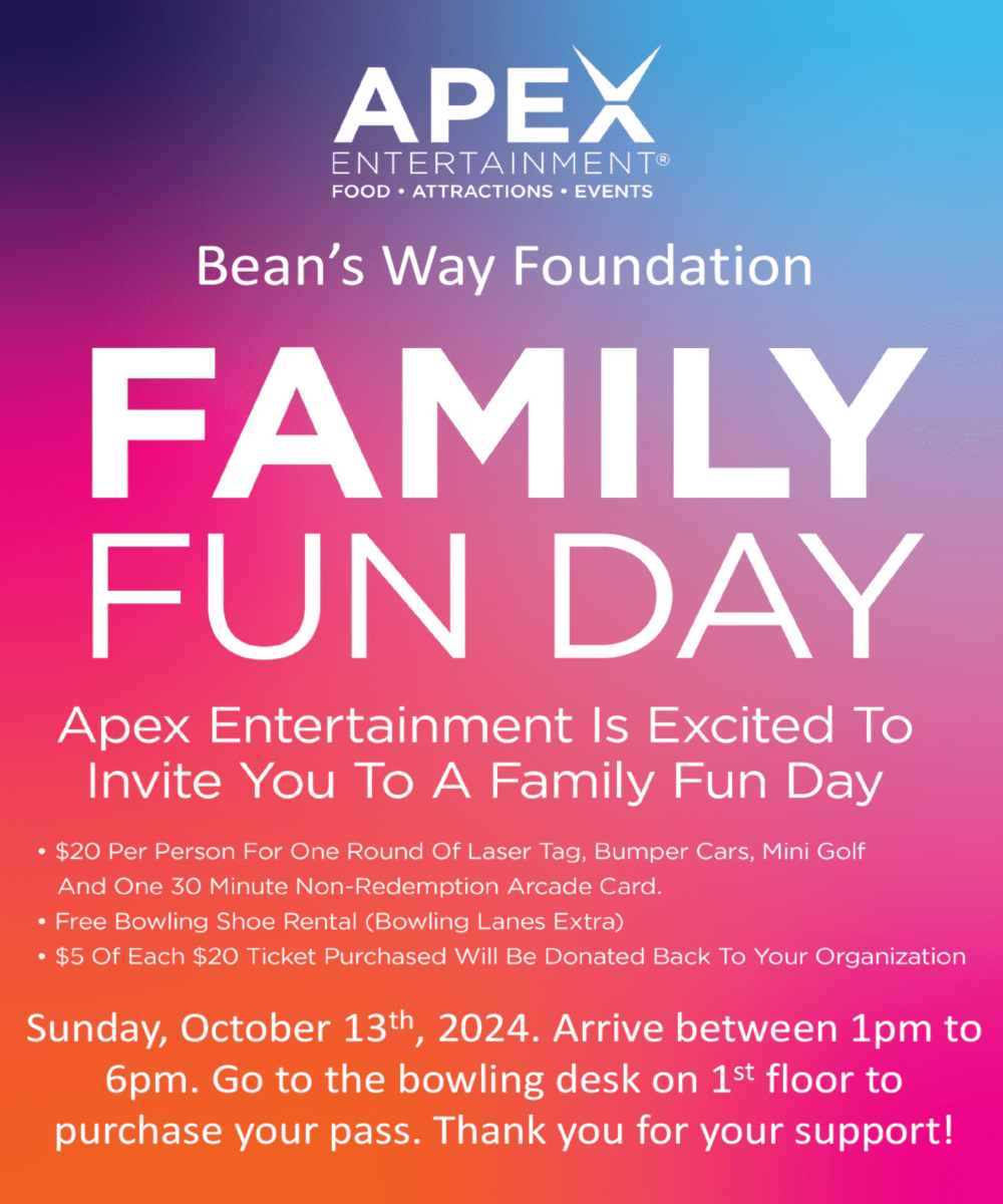 Bean's Way Foundation Flyer