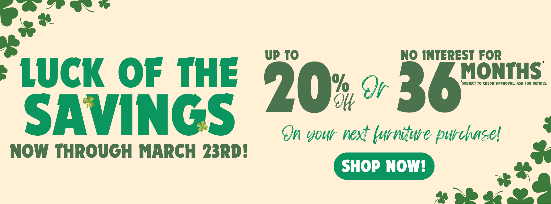 Furniture Promotion