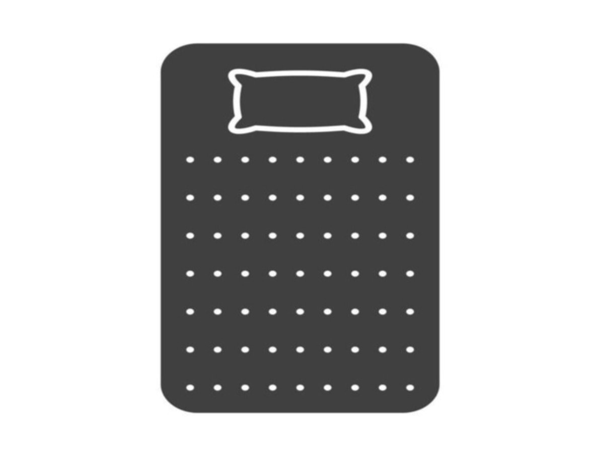 Twin XL mattress silhouette