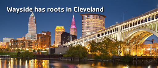 Photo of Cleveland Cityscape with words