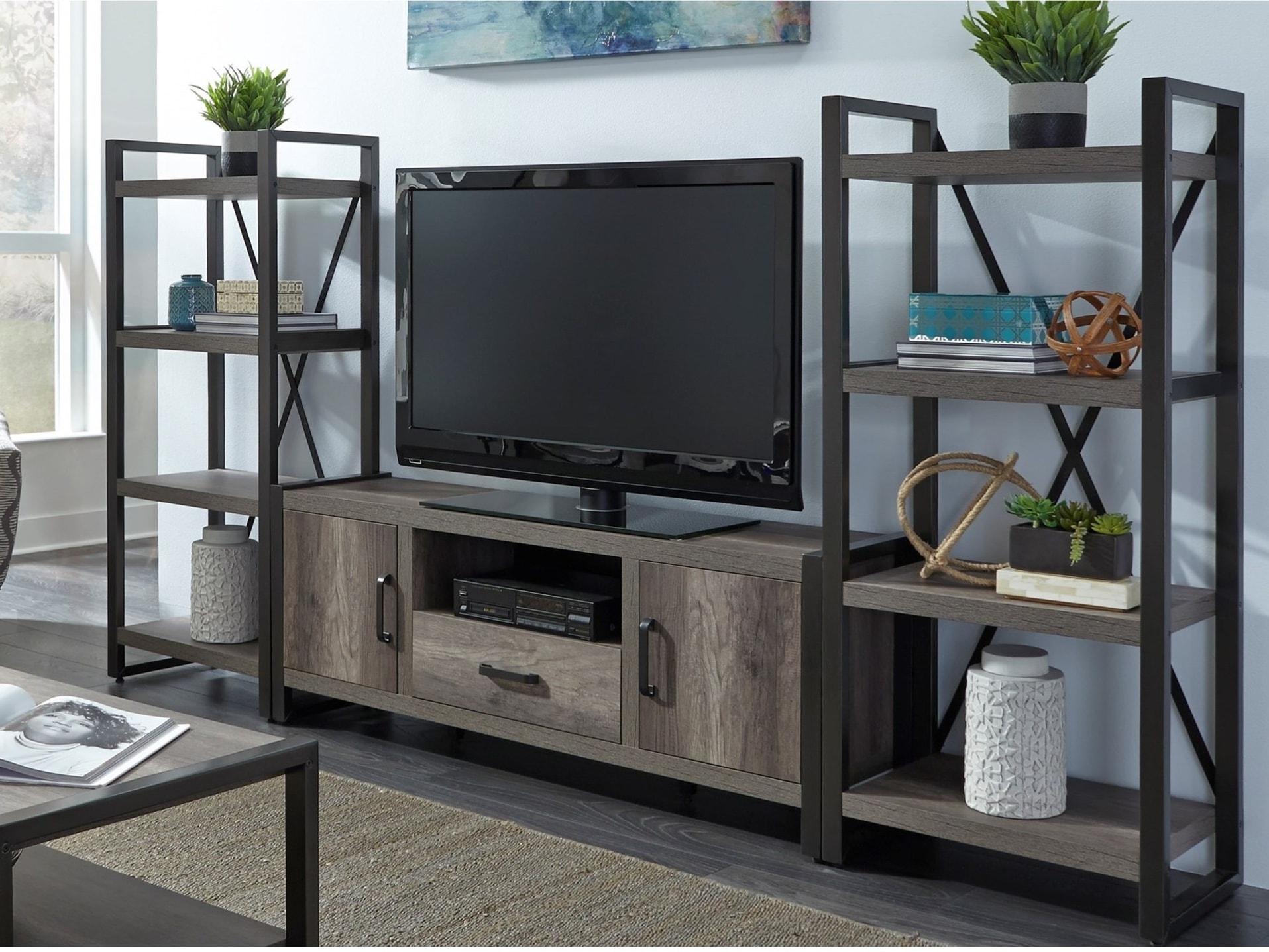 Entertainment center on clearance