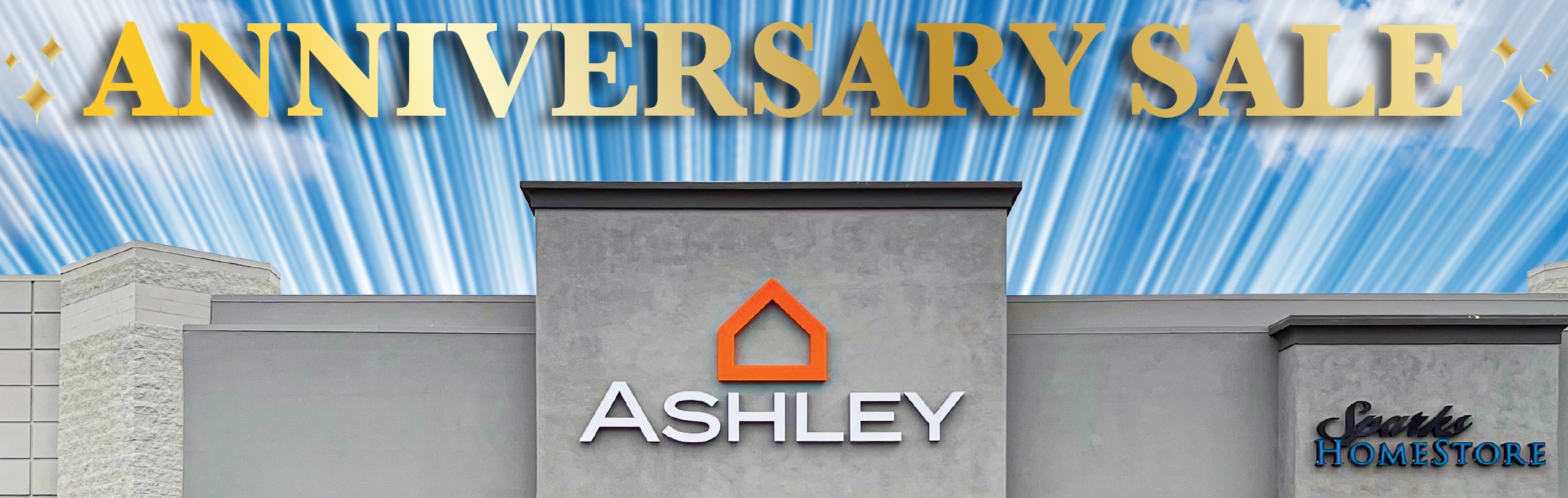 Anniversary Sale at Sparks Homestore, Sparks Furniture Store