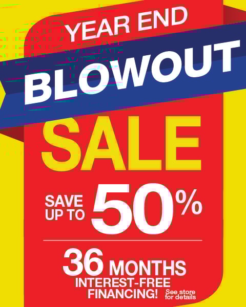 Year End Blowout Sale