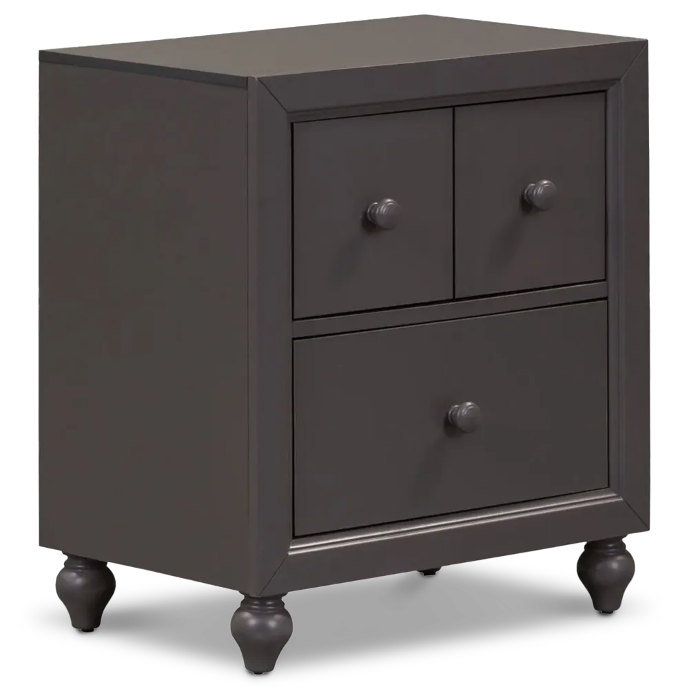 small end table with 3 drawers