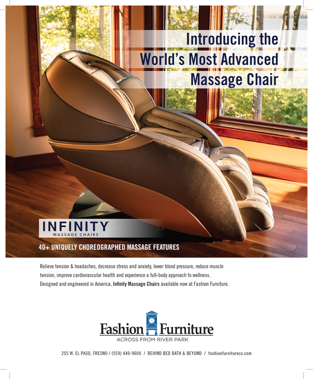 Infinity massage chair
