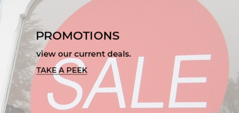 promotions - view our current deals