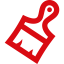 Red Paintbrush icon