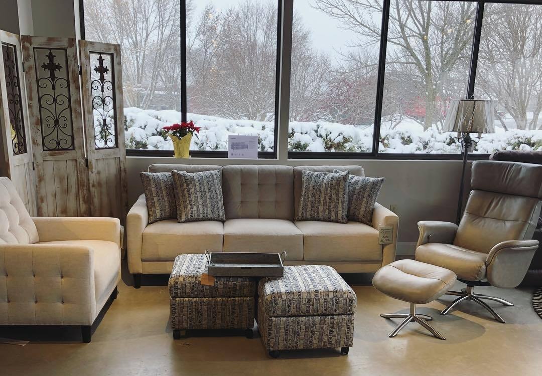 Living Room Set Showroom Image