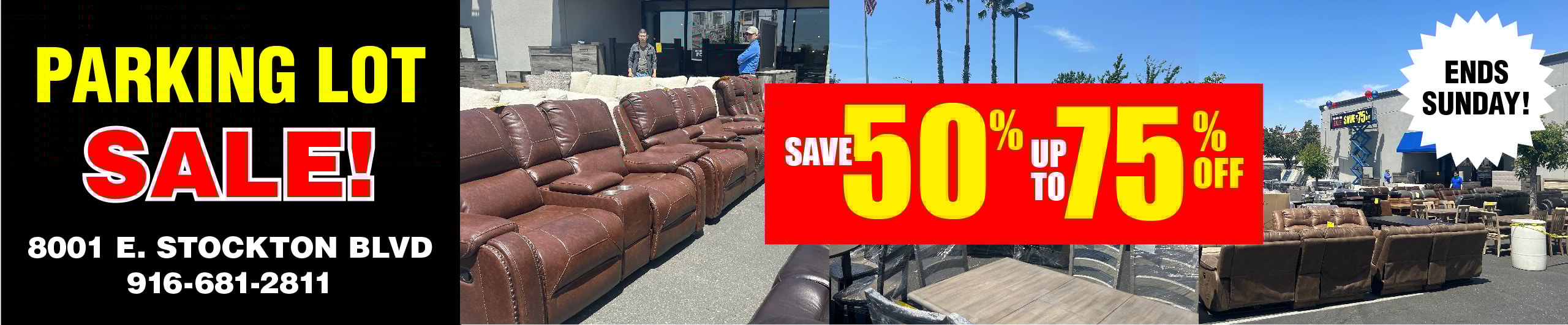 Parking Lot Sale