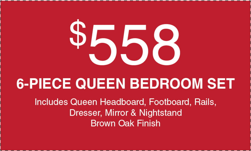 Big Event - $558 Queen Bedroom Set