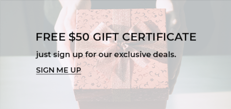 free $50 gift certificate
