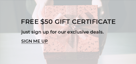 Free $50 gift certificate