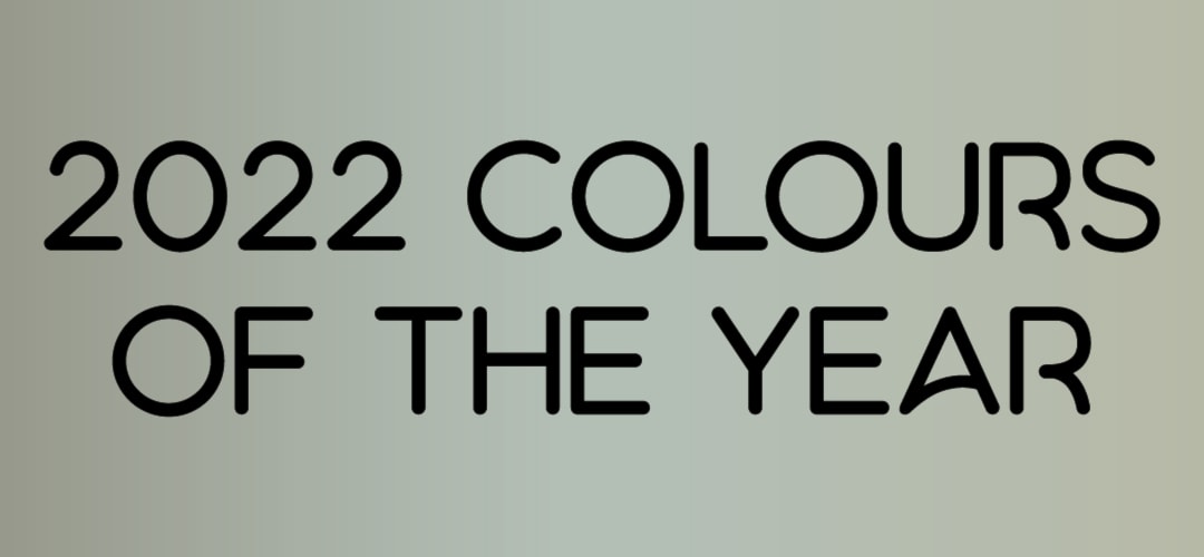 2022 Colours of the Year