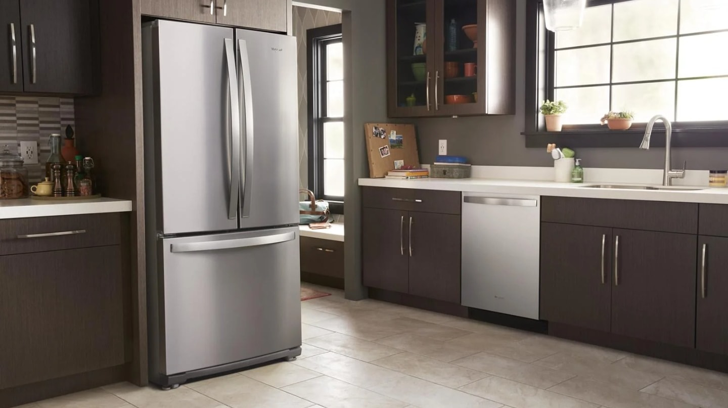 Whirlpool Refrigerator in Kitchen