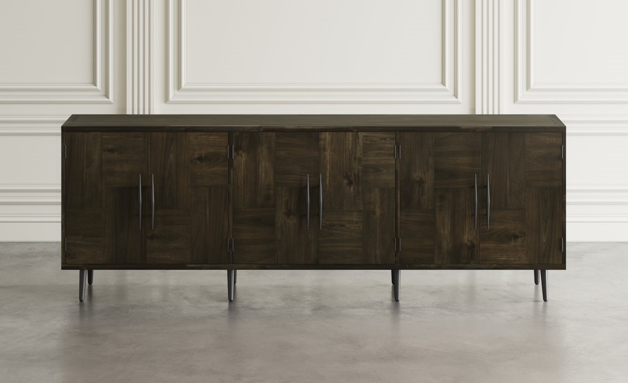 Modern Rustic Wood Cabinet