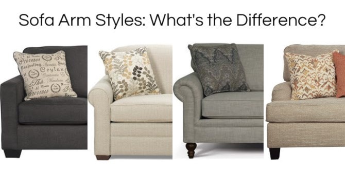 sofa arm styles
