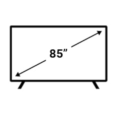 85 inch tv