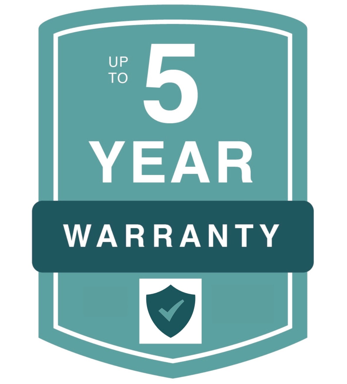 5 Year Worry Free Warranty