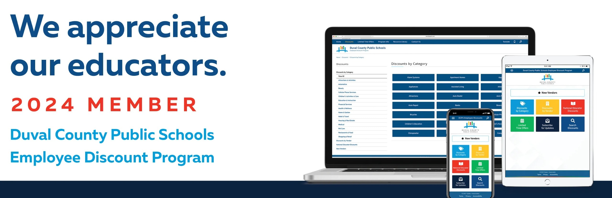 Educator appreciation banner