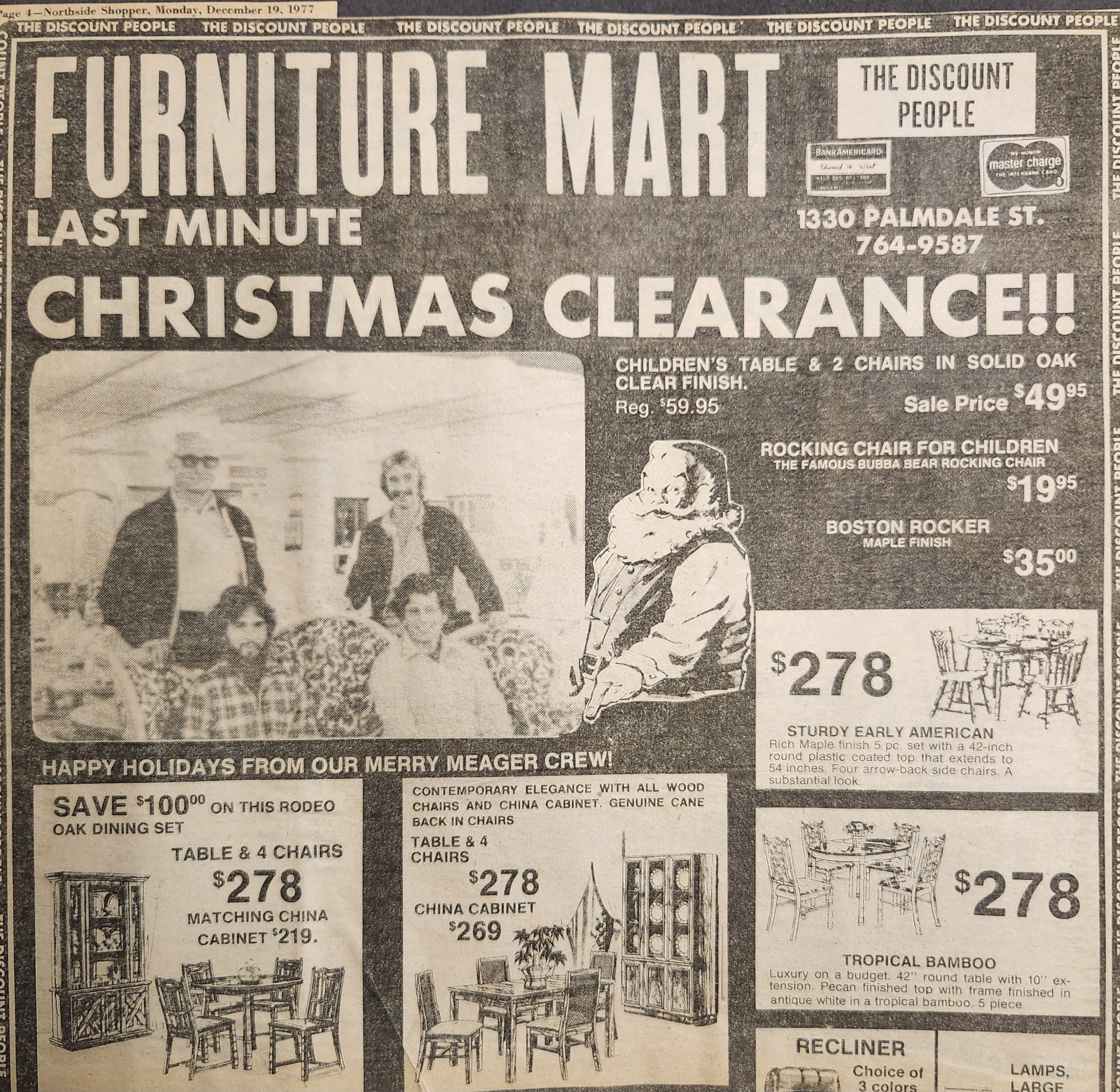 Ad, December 1977