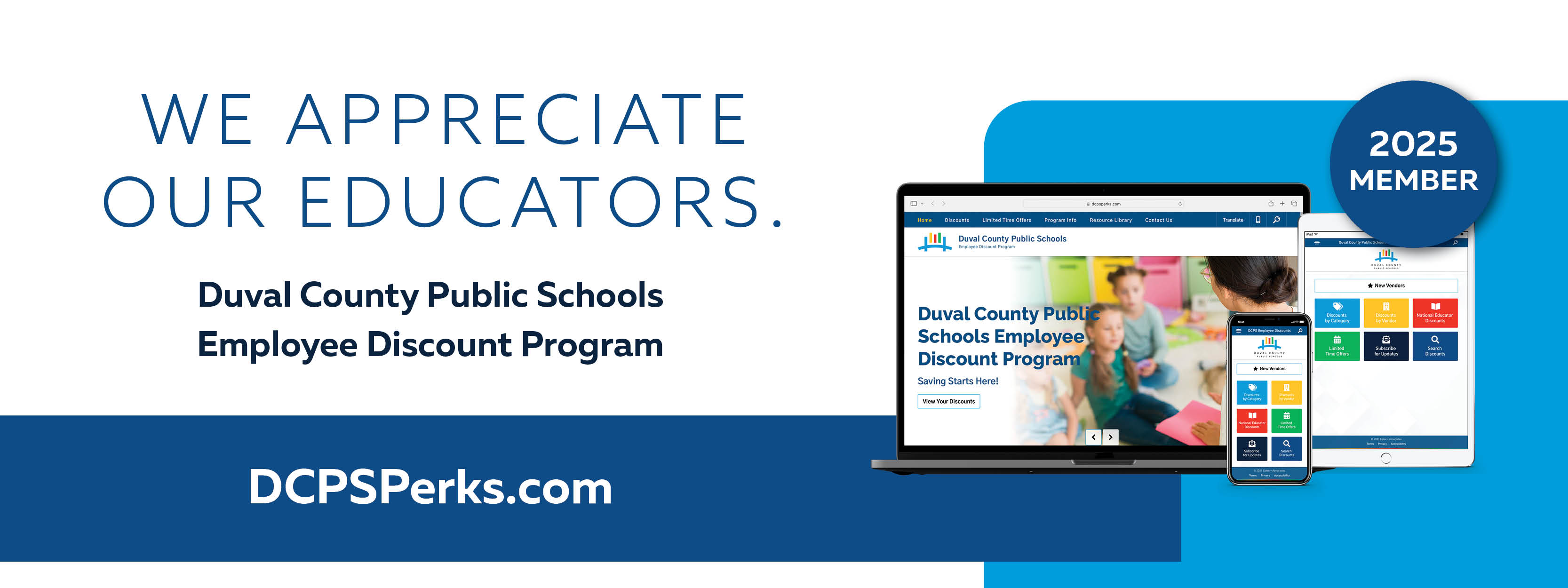 Educators discount banner