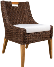 outdoor wicker chair