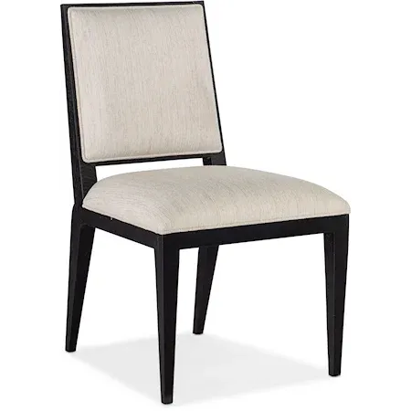 black and whitedining chair