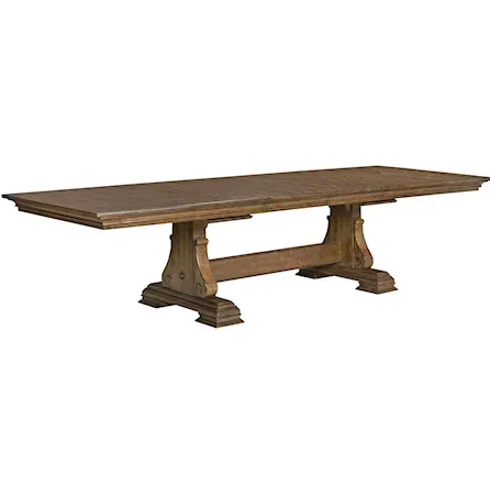 large wood table