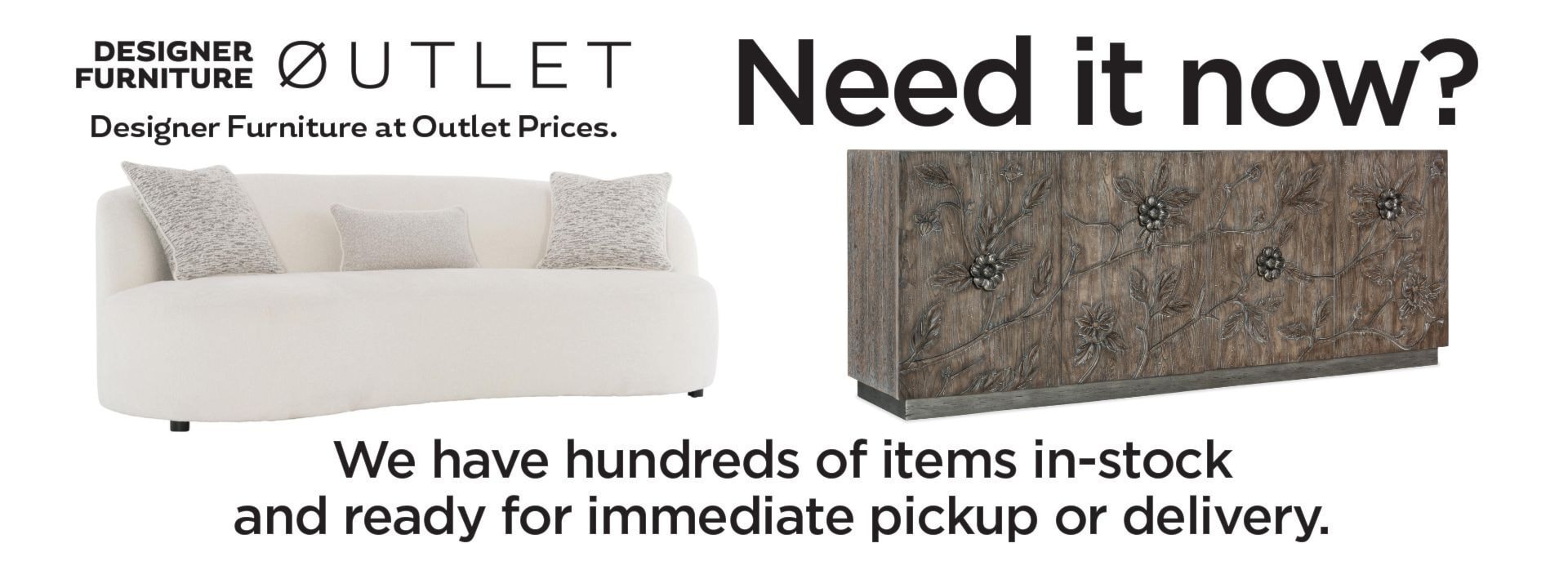 Designer Furniture Outle t- items available now
