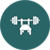 Weight bench icon