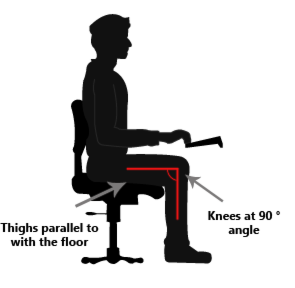 Seat height diagram