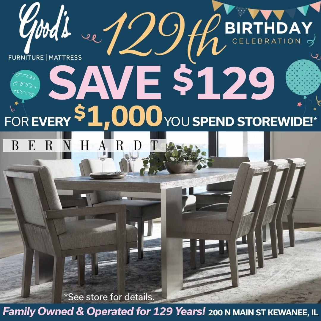 Current Promotions Goods Furniture Kewanee, Peoria, Quad Cities