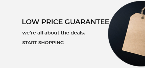 Low price guarantee. Start shopping