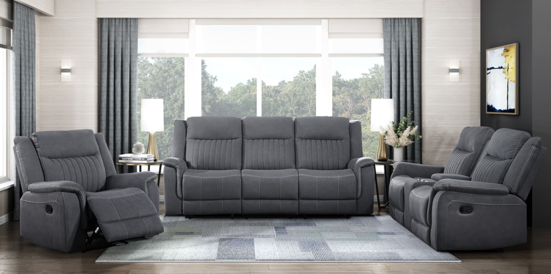 Dean Grey Sofa Set