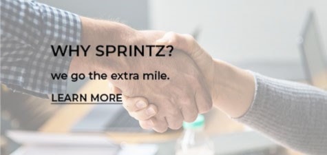 Why Sprintz? We go the extra mile. Click to learn more.