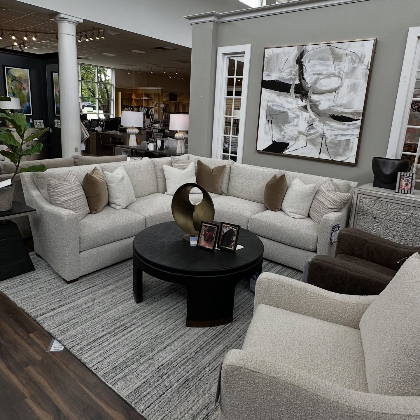 living room setting
