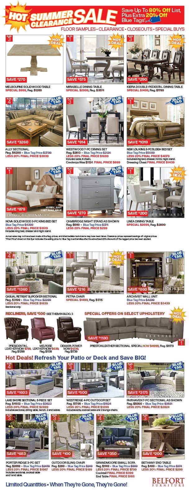 Clearance Furniture in Sterling, Virginia Belfort Furniture
