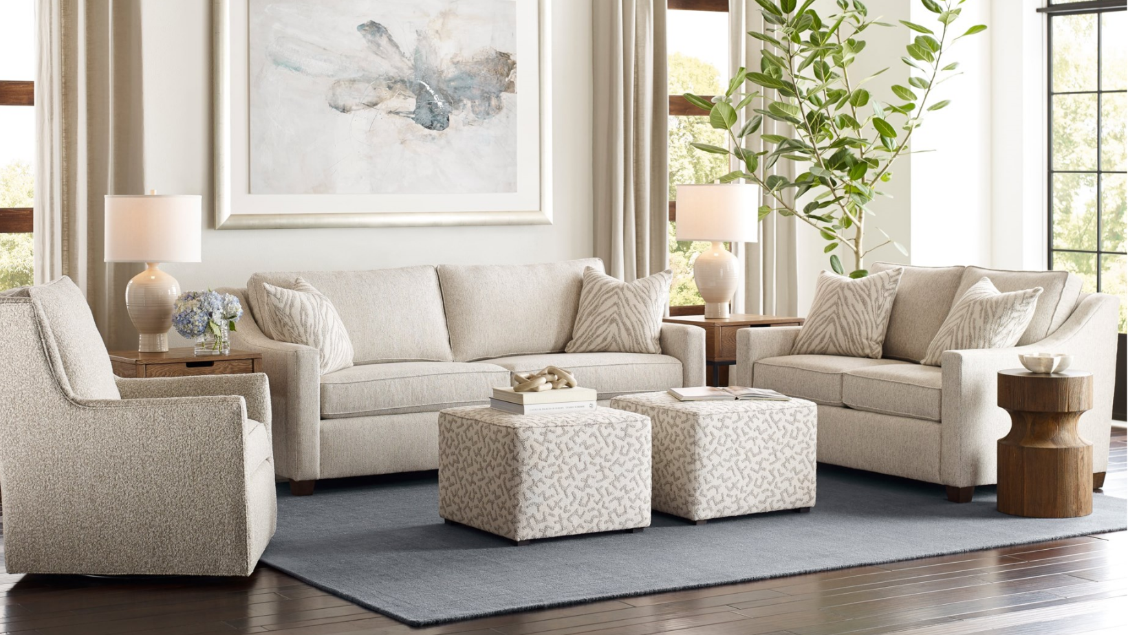 Huntington House Custom Upholstery Furniture at Belfort Furniture