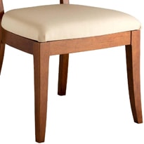 Leather and Fabric Options