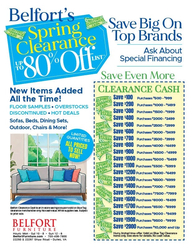 clearance savings coupon