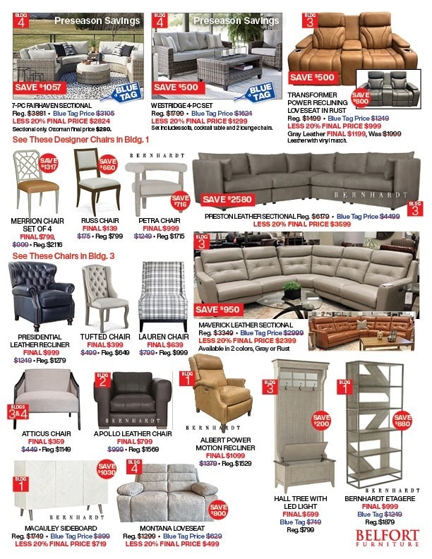 closeout clearance sale flyer