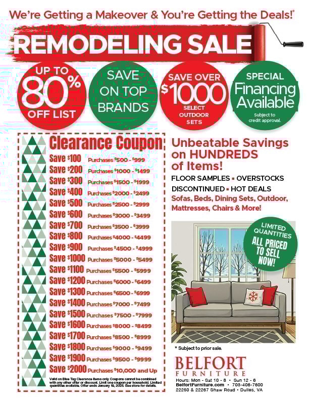 clearance savings coupon